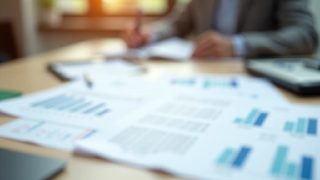 Finanzberichte und Tabellen mit Schaubildern zeigen Schulden- und Defizitquoten